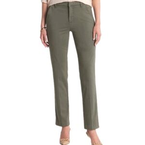 LILA RYAN CICI High-rise Straight-leg Trouser In Pine Grove Size 14